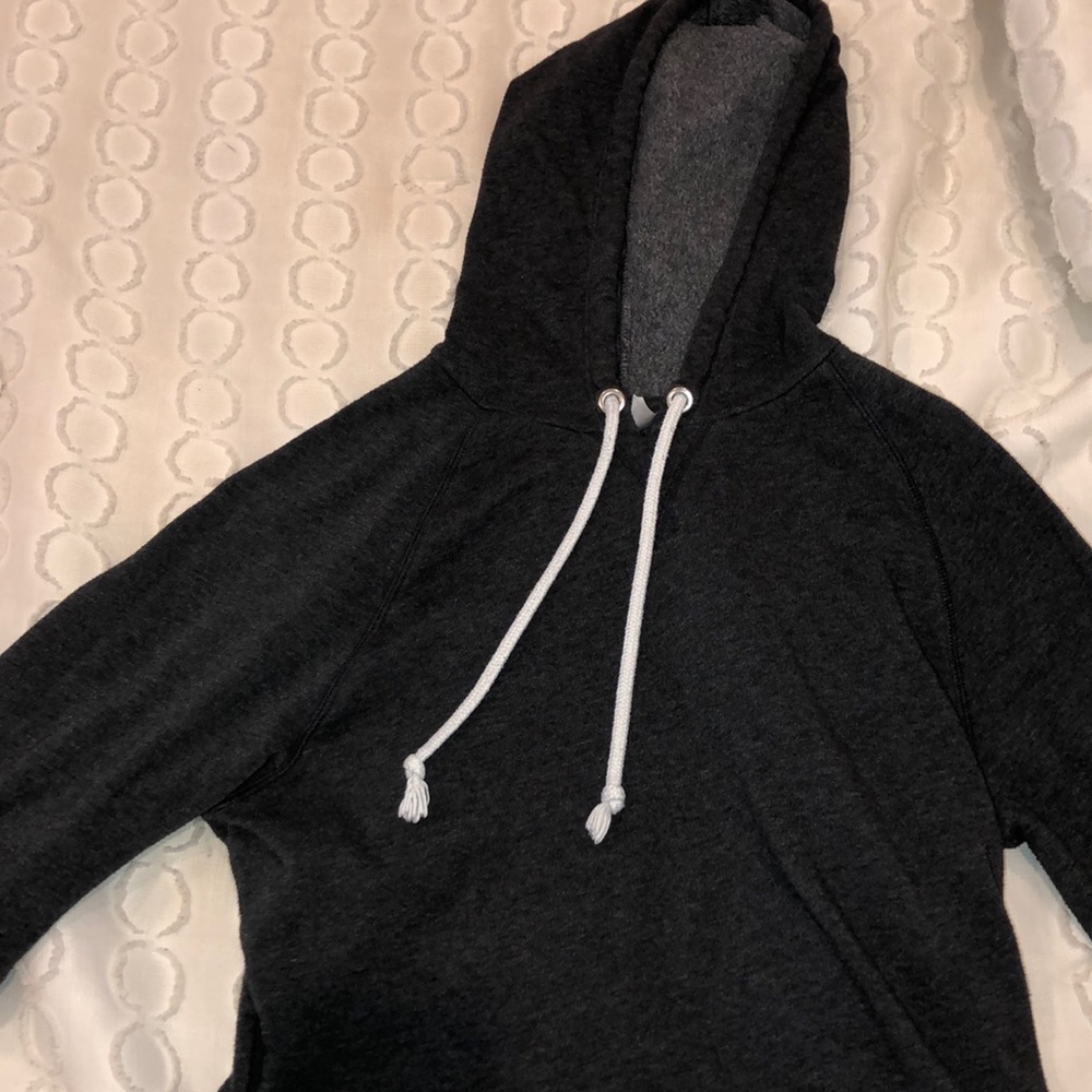 Dark grey hoodie